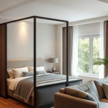 Jak funkcjonalnie i estetycznie wydzielić strefę spania w salonie — sprawdzone metody i typowe pułapki aranżacji