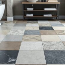 Podłoga do łazienki: jak wybrać trwały i bezpieczny materiał dopasowany do stylu i warunków wilgotnościowych