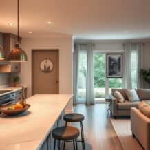 Aneks kuchenny w salonie: jak dobrać kolorystykę, by harmonijnie połączyć strefy i uniknąć błędów aranżacyjnych