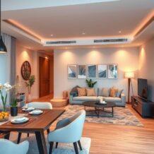 Salon z jadalnią: jak funkcjonalnie podzielić przestrzeń i stworzyć harmonijną aranżację