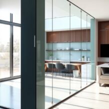 Szklana ścianka do oddzielenia kuchni od salonu – jak wybrać i ustawić praktyczną przegrodę, która łączy styl z funkcjonalnością