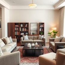 Strefowanie salonu przez układ mebli: jak funkcjonalnie i estetycznie podzielić przestrzeń