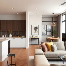 Oddzielenie kuchni od salonu bez remontu: praktyczne sposoby na wygodny podział przestrzeni i stylową aranżację.