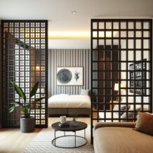 Panele ażurowe w kawalerce: jak wybrać funkcjonalne i estetyczne przegrody do podziału stref