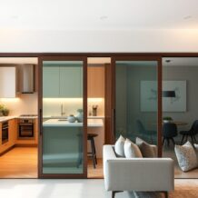 Drzwi przesuwne między kuchnią a salonem: praktyczne ustawienia, które poprawiają komfort i funkcjonalność przestrzeni